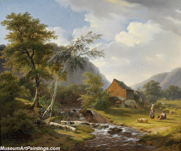 Classical Landscape Oil Painting M1245