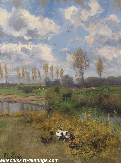 Classical Landscape Oil Painting M184