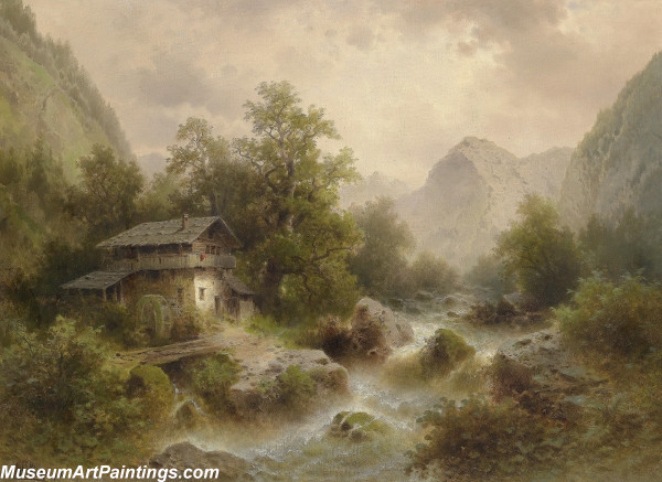 Classical Landscape Oil Painting M186