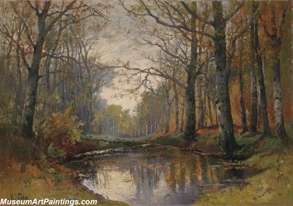 Classical Landscape Oil Painting M195