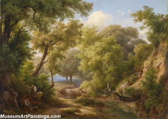 Classical Landscape Oil Painting M25