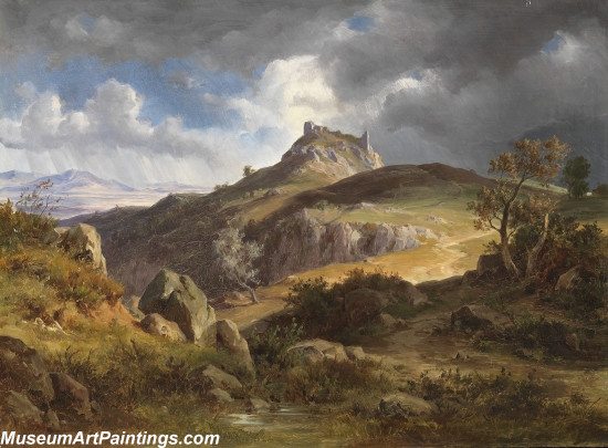 Classical Landscape Oil Painting M28