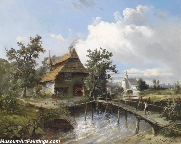 Classical Landscape Oil Painting M305