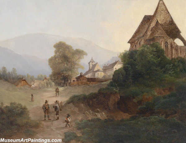 Classical Landscape Oil Painting M306