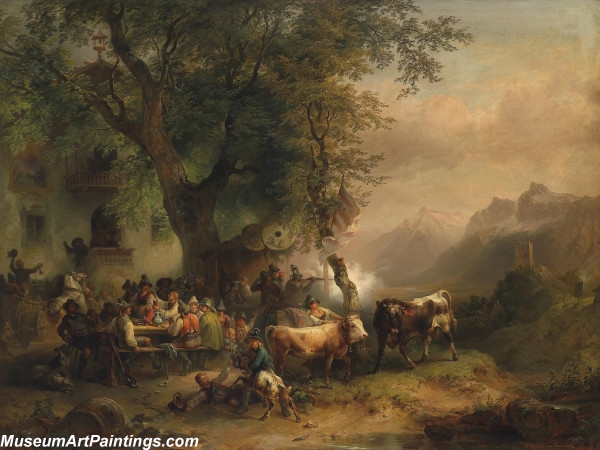 Classical Landscape Oil Painting M334