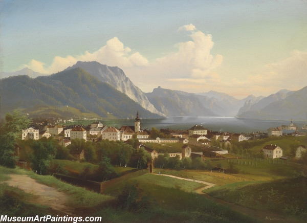 Classical Landscape Oil Painting M356