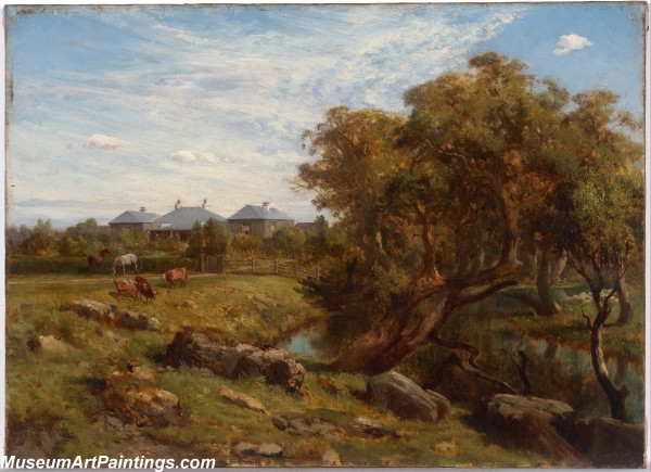 Classical Landscape Oil Painting M395