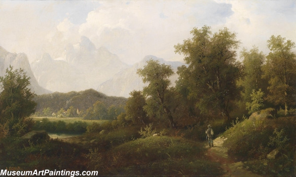 Classical Landscape Oil Painting M477