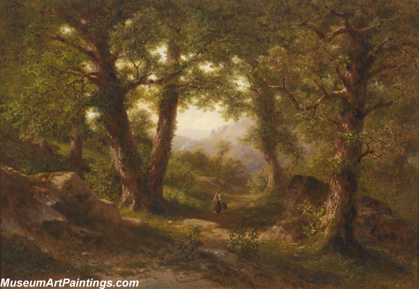 Classical Landscape Oil Painting M499