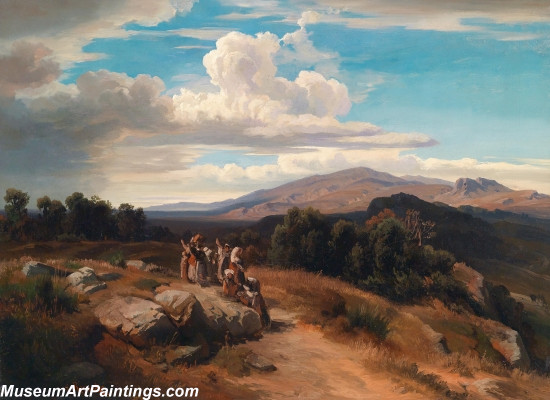 Classical Landscape Oil Painting M55