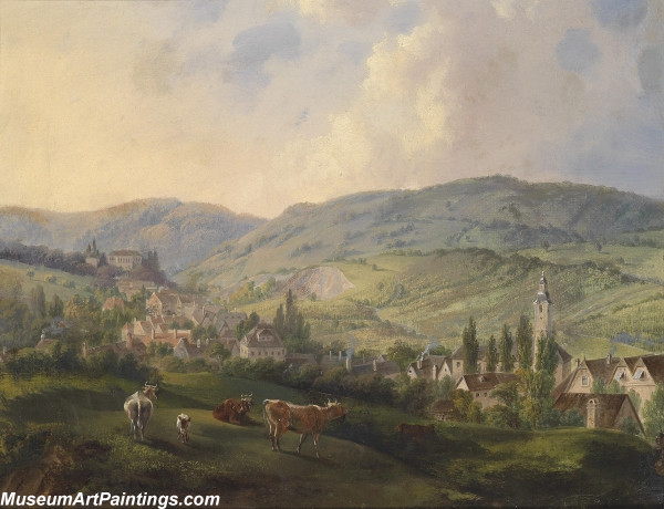 Classical Landscape Oil Painting M626