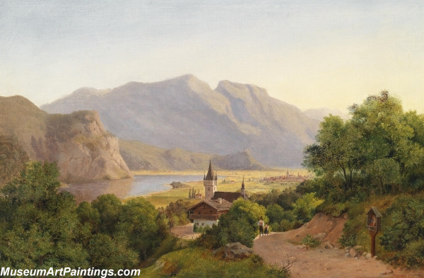 Classical Landscape Oil Painting M668