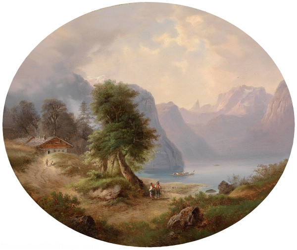 Classical Landscape Oil Painting M838