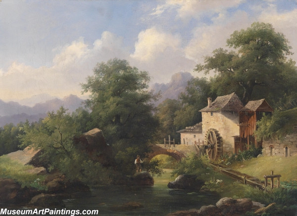 Classical Landscape Oil Painting M906