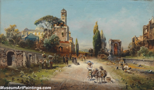 Classical Landscape Oil Painting M91