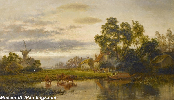 Classical Landscape Oil Painting M939