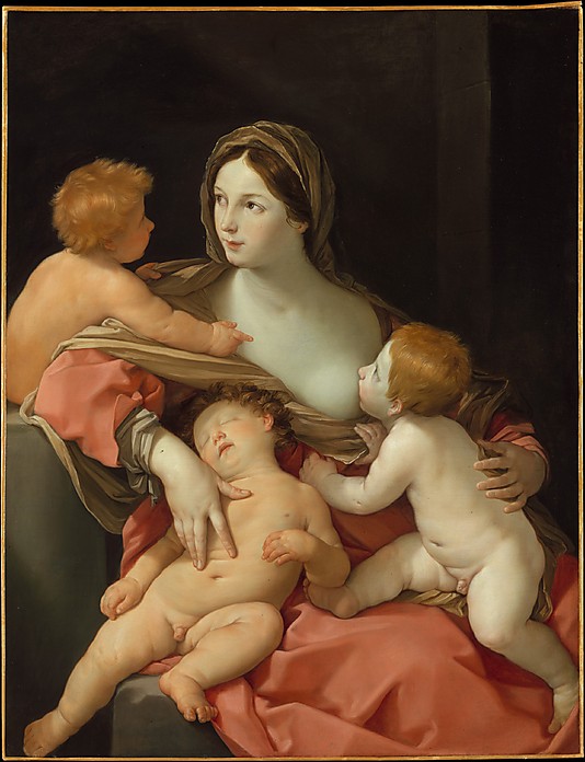 Classical Oil Paintings Charity by Guido Reni
