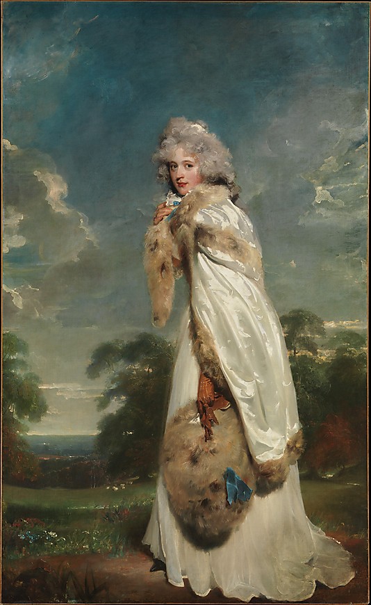Classical Oil Paintings of Women Elizabeth Farren