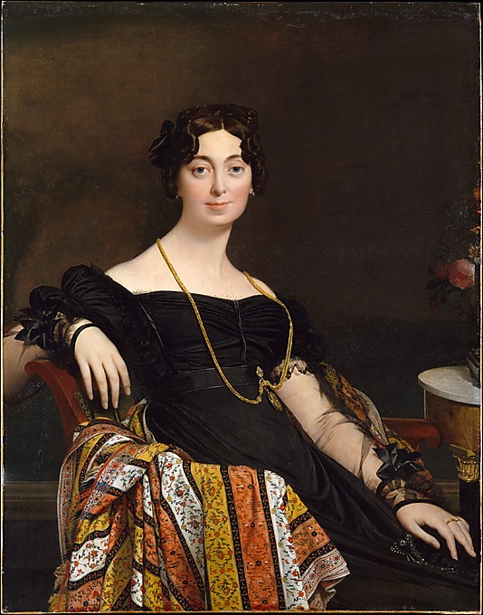 Classical Paintings Madame Jacques Louis Leblanc