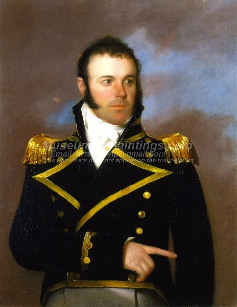 Commodore Daniel Todd Patterson by John Wesley Jarvis