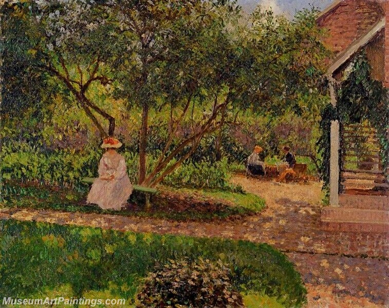 Corner of the Garden in Eragny Painting