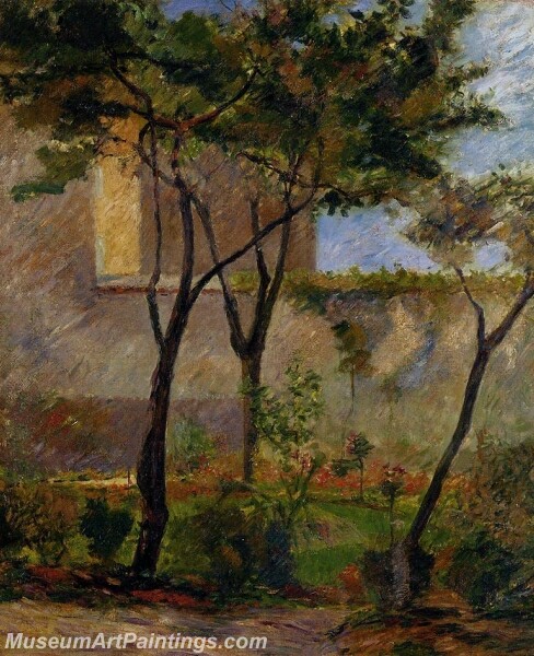 Corner of the Garden rue Carcel Painting