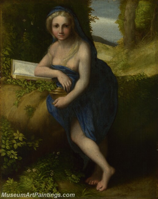 Correggio The Magdalen Painting