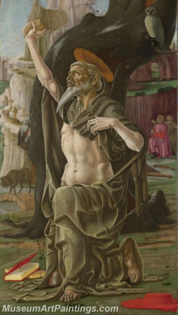 Cosimo Tura Saint Jerome Painting