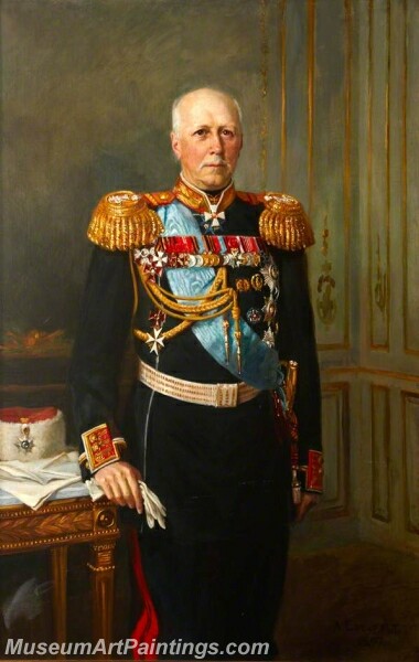 Count Paul Andreyevich Shuvalov Governor General of Warsaw Painting