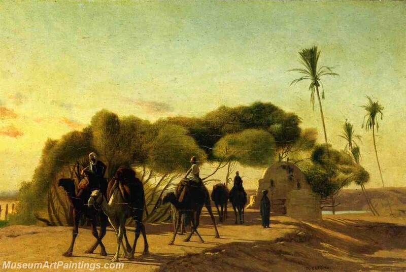 Dam on the Nile Painting