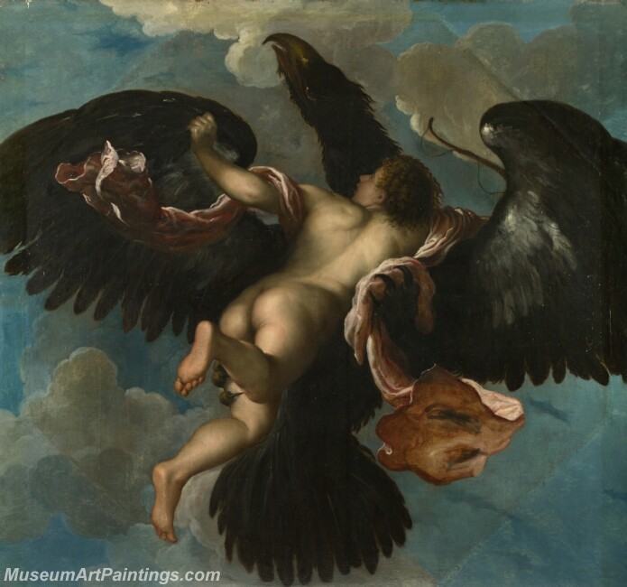 Damiano Mazza The Rape of Ganymede Painting