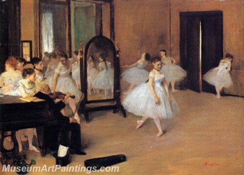 Dance Class Painting