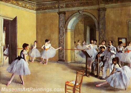 Dance Class at the Opera Painting