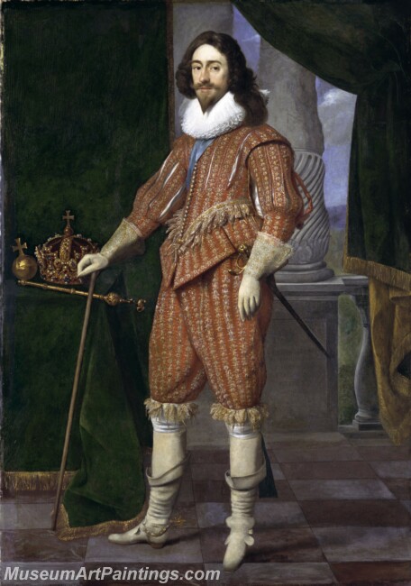 Daniel Mijtens Charles I King of England Painting