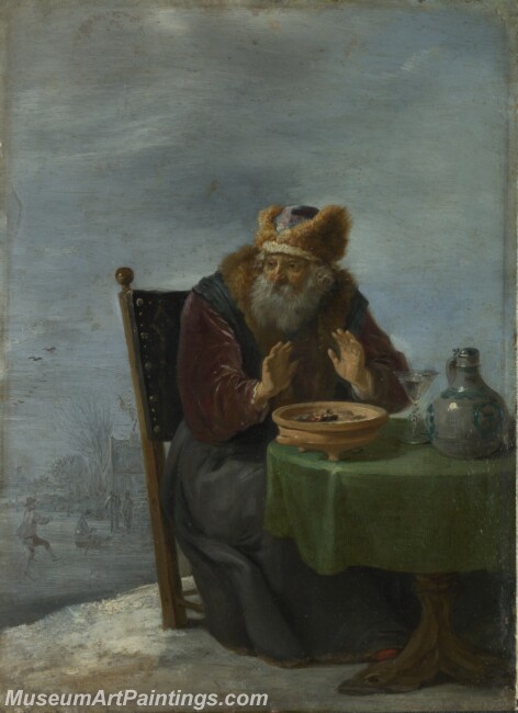 David Teniers the Younger Winter Painting