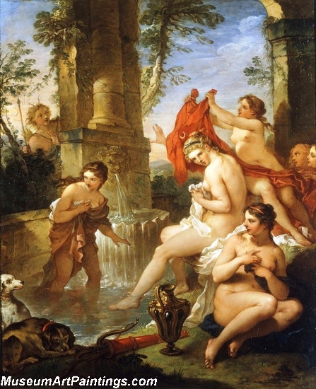 Diana and Actaeon by Charles Joseph Natoire