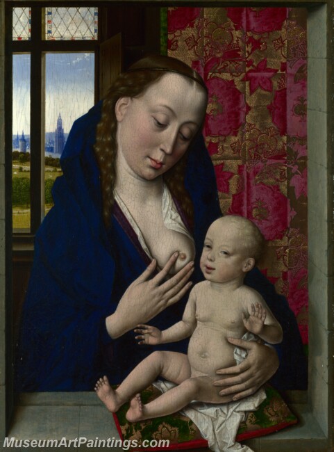 Dirk Bouts The Virgin and Child Painting