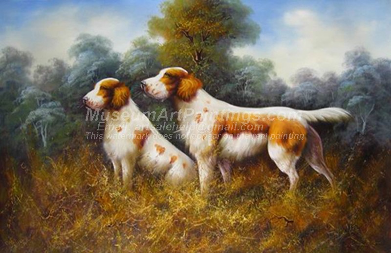 Dog Oil Paintings 006