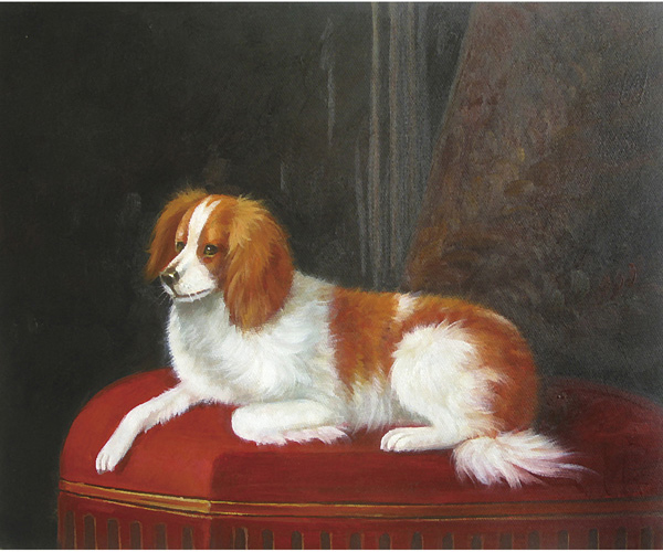 Dog Portraits Oil Painting 002