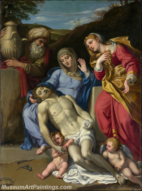 Domenichino The Lamentation Painting