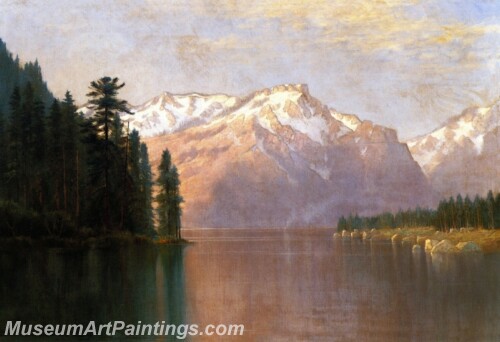 Donner Lake California Painting