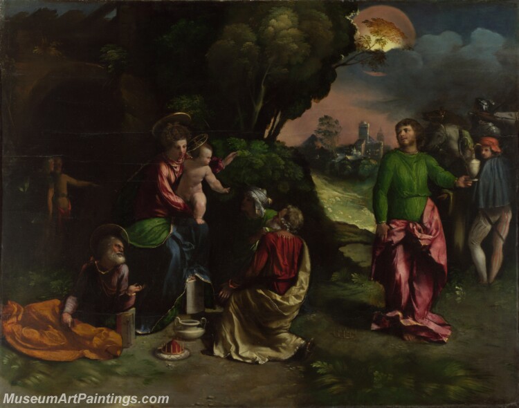 Dosso Dossi The Adoration of the Kings Painting