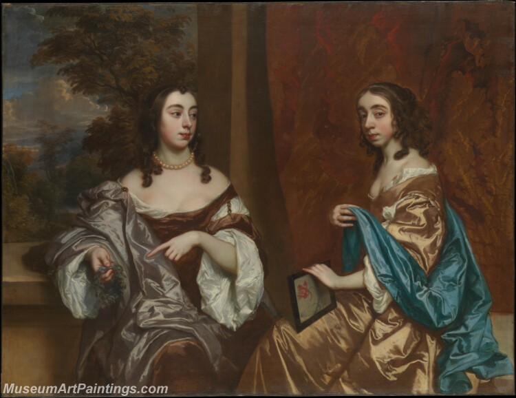 Duchess of Beaufort and Her Sister Elizabeth Painting