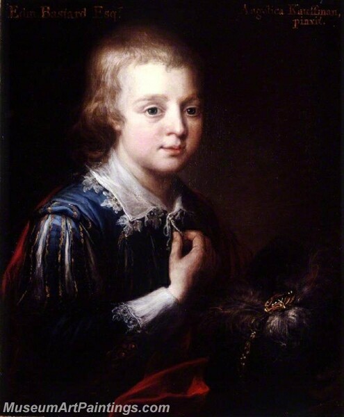 Edmund Bastard as a Boy Painting