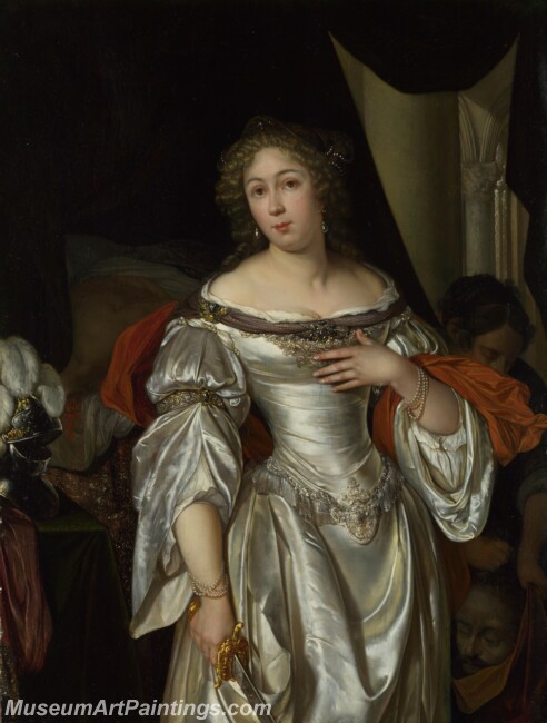 Eglon Hendrik van der Neer Judith Painting