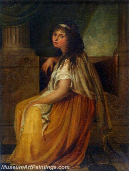 Emma Hart Lady Hamilton Painting