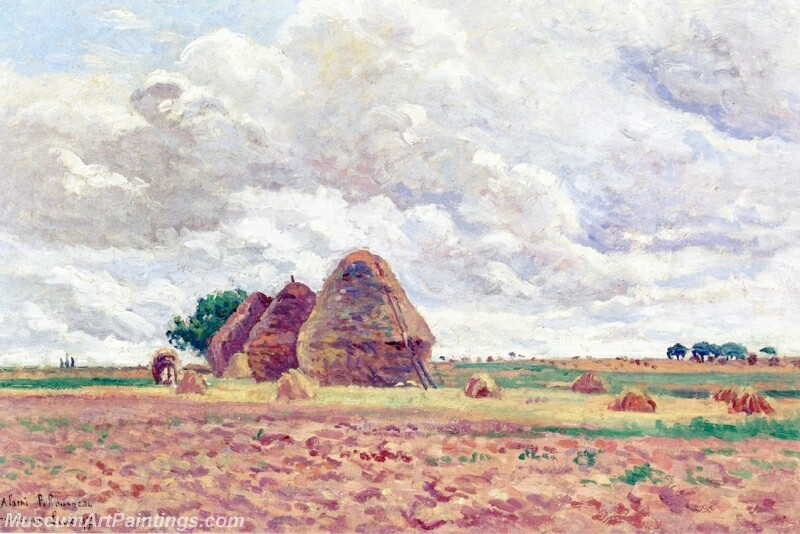 Eragny Haystacks Painting