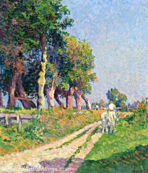 Eragny Horse on a Sunny Path Painting