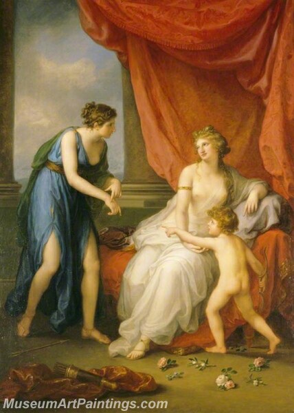 Euphrosyne Complaining to Venus of the Wound Caused by Cupids Dart Painting