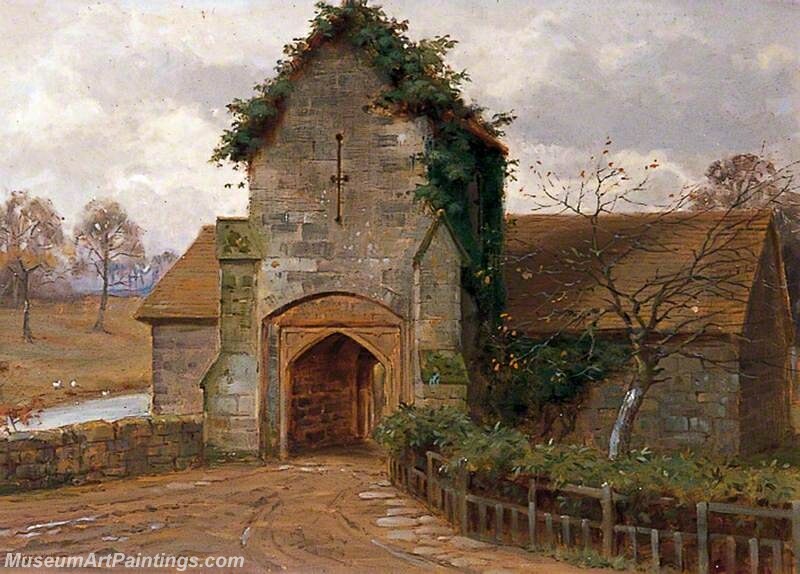 Ewhurst Gatehouse East Sussex Painting